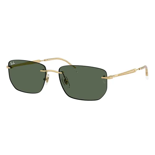 Kính Mát Unisex Rayban Sunglasses 0RB3768 001/7156 Màu Xanh Lá/Gold