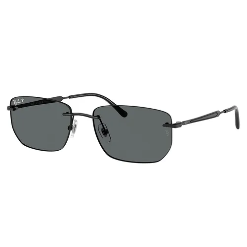Kính Mát Unisex Rayban Sunglasses 0RB3768 002/8156 Màu Xám/Đen