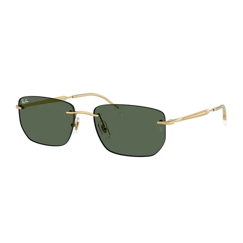 Kính Mát Unisex Rayban Sunglasses 0RB3832 001/3155 Màu Xanh Lá/Gold