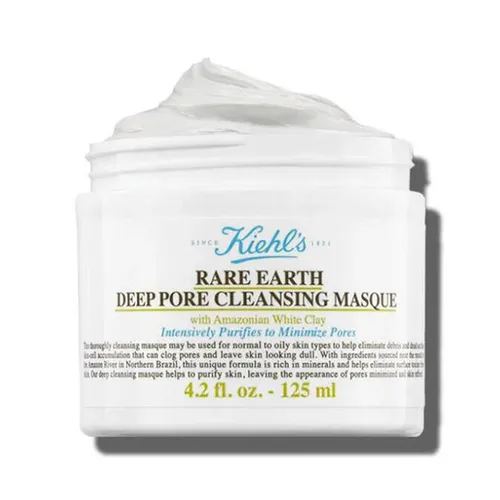 Mặt Nạ Đất Sét Hỗ Trợ Giảm Mụn Kiehl's Rare Earth Deep Pore Cleansing Masque 125ml