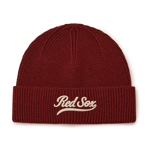 Mũ Len MLB Varsity Culsive Mid Vinny BOS 3ABNVM146-43WIS Màu Đỏ Đô
