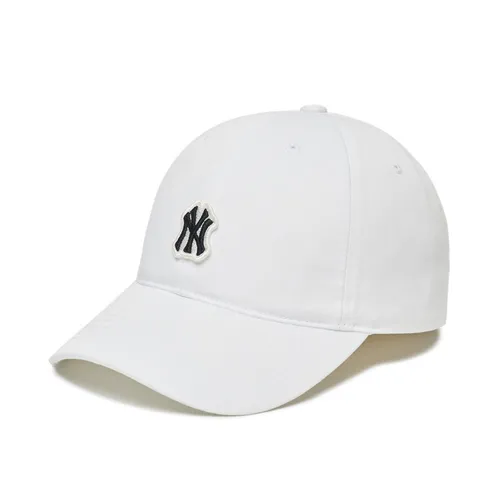 Mũ MLB Basic Wappen Ball Cap New York Yankees White 3ACP7802N-50WHS Màu Trắng