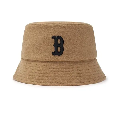 Mũ MLB Basic Wool Bucket Hat Boston Redsox 3AHTW0146-43CAL 69 Màu Nâu Size 57