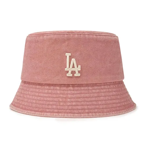 Mũ MLB Bucket Basic Drop Fit LA Dodgers 3AHT8804N-07PKM Màu Hồng Size 57