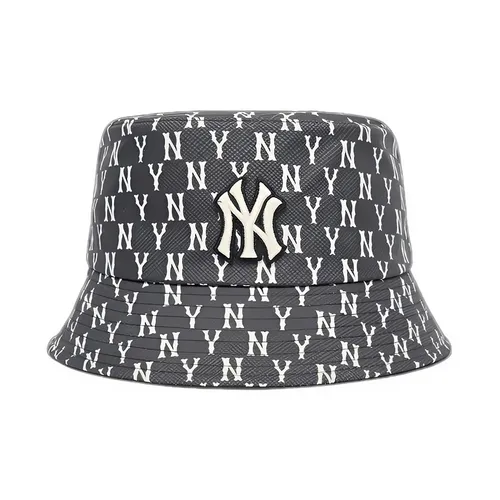 Mũ MLB Bucket Monogram Classic Reversible New York Yankees 3AHTM022N-50BKS Màu Đen Size 57