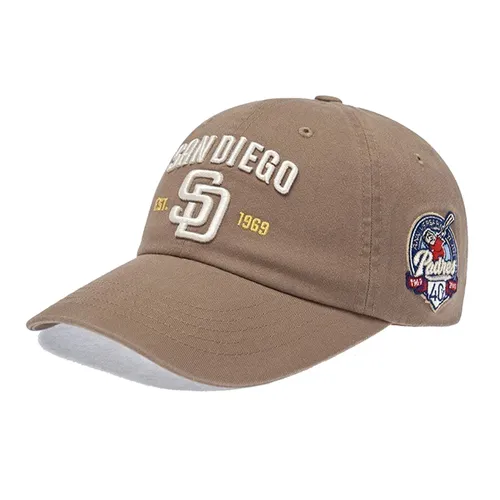 Mũ MLB Coopers Town Patch Unstructured Ball Cap 3ACPB105N-13BGD Màu Nâu