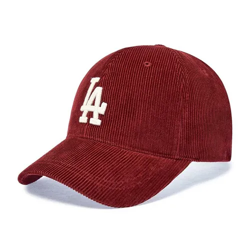 Mũ MLB Corduroy Unstructured Ball Cap LA Dodgers Red Burgundy 3ACPWC156 07WIS Màu Đỏ