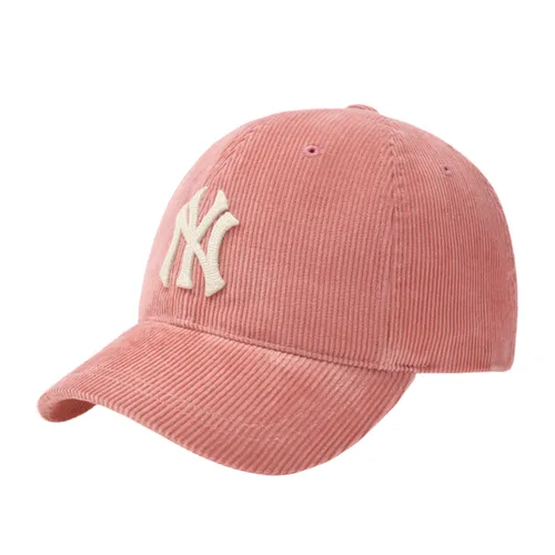 Mũ MLB Corduroy Unstructured Ball Cap New York Yankees 3ACPWC156 50PKM Màu Hồng