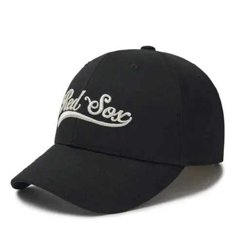 Mũ MLB Cursive Lettering Bling Structure Ball Cap Black 3ACPVL54N-43BKS Màu Đen