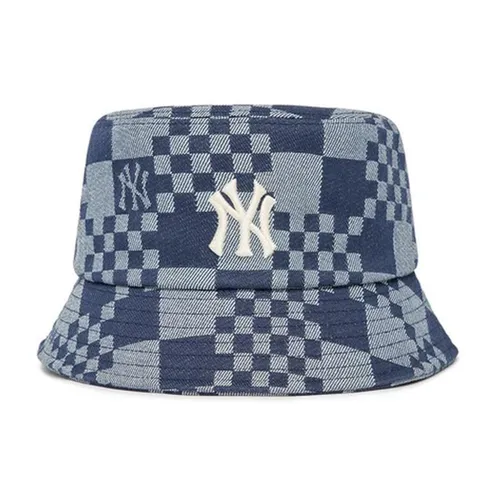 Mũ MLB Denim Bucket Hat New York Yankees 3AHTCC12N-50NYD Màu Xanh Size 57