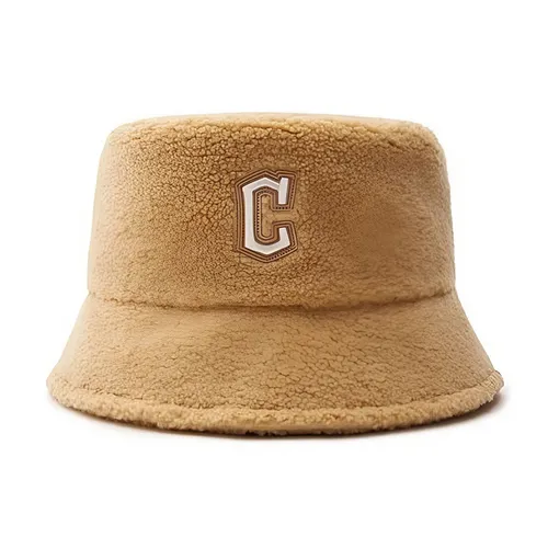 Mũ MLB Fleece Bucket Hat Màu Be Size 57