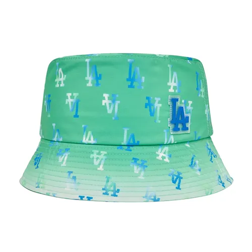Mũ MLB Gradient Monogram LA Bucket Hat 3AHTM0933 Màu Xanh Green Size 57