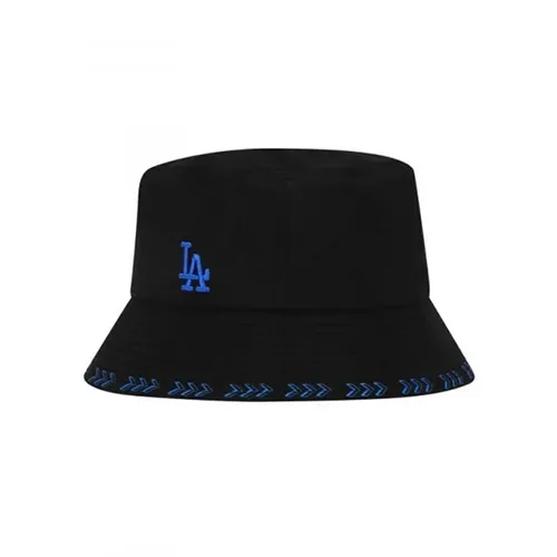 Mũ MLB Logo LA Dodgers 32CPHO111 Màu Đen