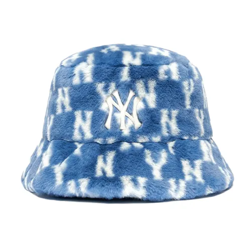 Mũ MLB Monogram Hat New York Yankees Blue 3AHTM0316-50BLD Màu Xanh Blue Size 57