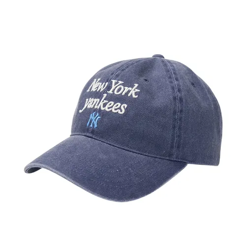 Mũ MLB Varsity Lettering Unstructured Ball Cap 3ACPVV04N Màu Xanh Navy