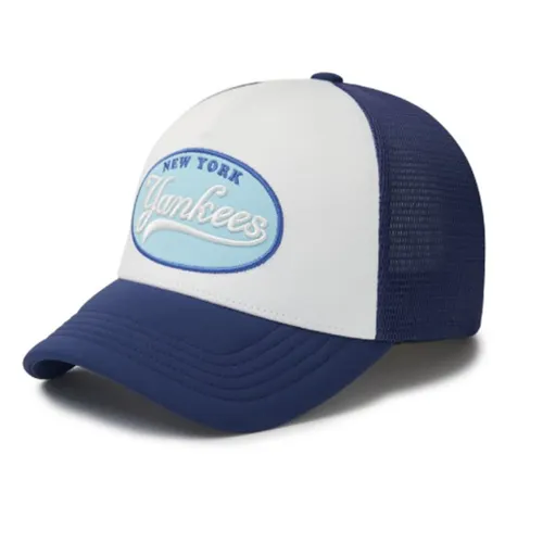 Mũ MLB Varsity Wappen Mesh Cap 3AMCV0243-50NYS Màu Xanh Trắng