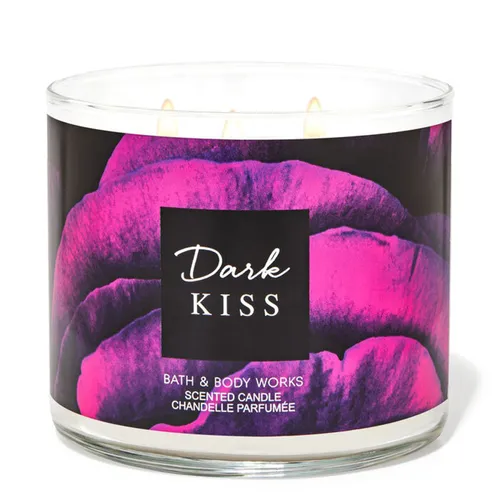 Nến Thơm 3 Bấc Bath & Body Works Dark Kiss 3-Wick Candle 411g