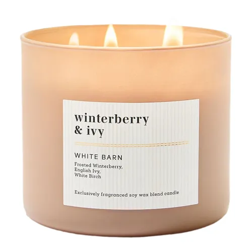 Nến Thơm 3 Bấc Bath & Body Works Winterberry & Ivy 3-Wick Candle 411g