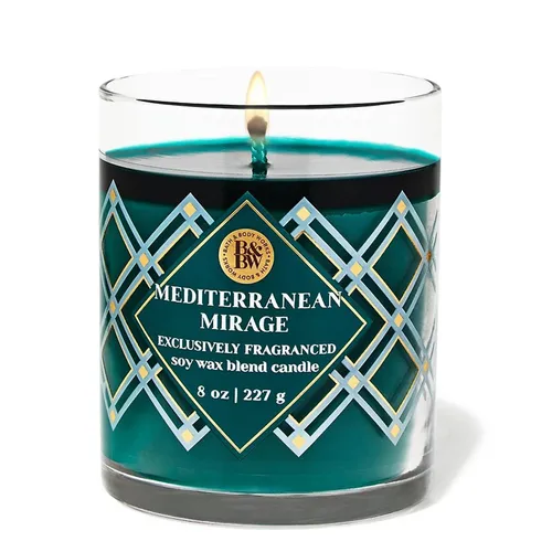 Nến Thơm Bath & Body Works Mediterranean Mirage Single Wick Candle 227g