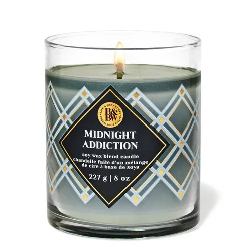 Nến Thơm Bath & Body Works Midnight Addiction&nbsp;Single Wick Candle 277g