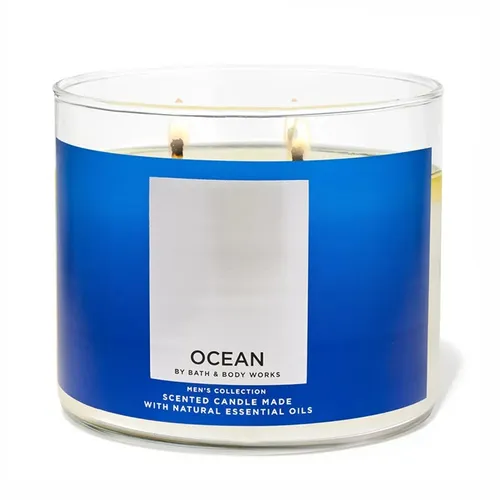 Nến Thơm Bath & Body Works Ocean 3-Wick Candle
