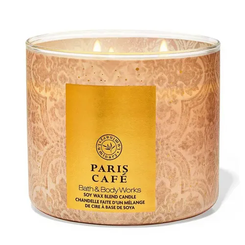Nến Thơm 3 Bấc Bath & Body Works Paris Café 3-Wick Candle 411g