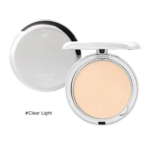 Phấn Phủ Nén Kiềm Dầu 3CE Makeup Fix Powder Tone Clear Light