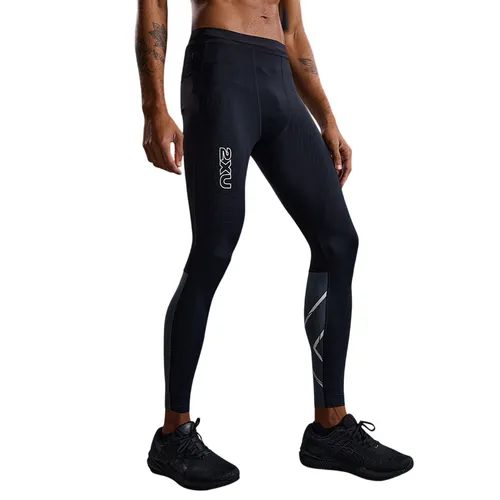 Quần Dài Bó Thể Thao Nam 2XU Light Speed React Comp MA7049b-BLK/WRF Màu Đen Size M