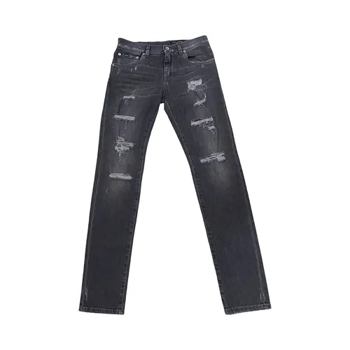 Quần Jean Nam Dolce & Gabbana D&G  Skinny GY07LD G8AO0 S9001 Màu Xám Size 44