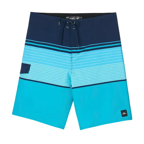 Quần Ngắn Đi Biển Nam O'Neill Lennox Stripe 21 SP3106026-NVY2 Màu Xanh Dương Size XS