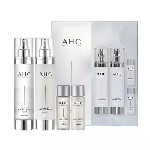 Set Dưỡng Da AHC Hyaluronic Dewy Radiance Set 4 Món