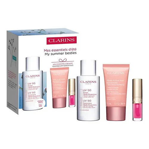 Set Dưỡng Da Clarins My Summer Besties Skincare Set 3 Món