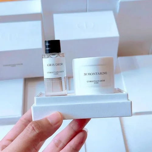 Set Nến Thơm Dior 30 Montaigne Candle 30g + Gel Tắm 20ml