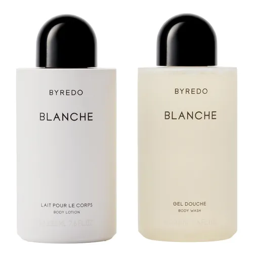 Set Sữa Tắm Byredo Blanche Body Gel Douche Wash 225ml + Dưỡng Thể Lotion Body 225ml