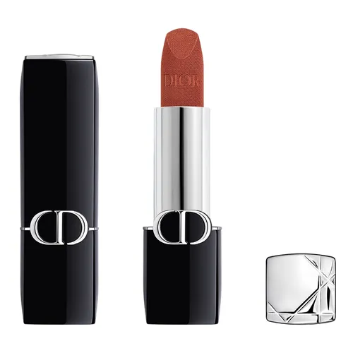 Son Dior Rouge Velvet Nắp Hít (2025) 188 Fortunate Velvet Finish Màu Cam Đất