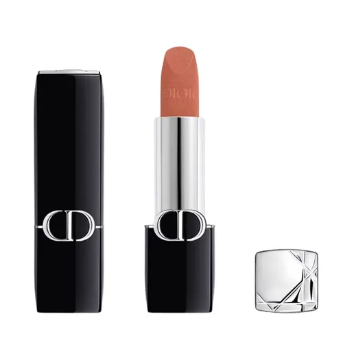 Son Dior Rouge Velvet Nắp Hít (2025) 200 Nude Touch Velvet Finish Màu Cam Đất Nude