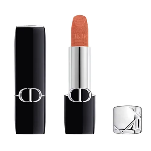 Son Dior Rouge Velvet Nắp Hít (2025) 314 Grand Bal Velvet Finish Màu Cam Gạch