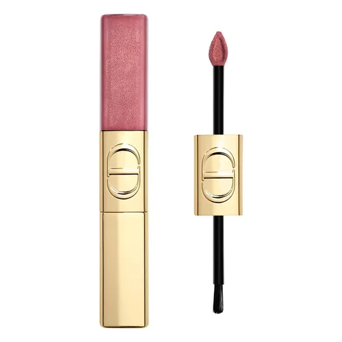 Son Kem 2 Đầu Dior Rouge Dior Sequin Liquid Duo Limited 2025 420 Pink Star Màu Hồng Gỗ