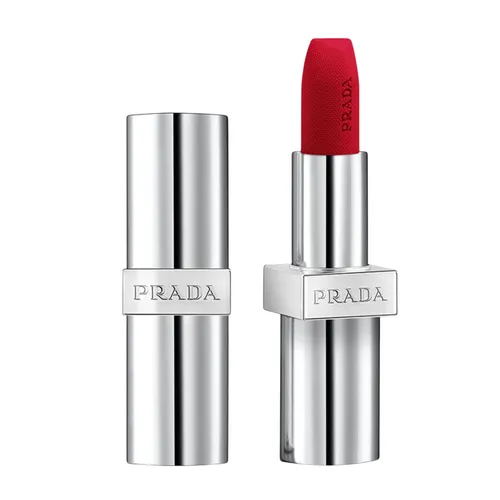 Son Lì Prada Monochrome Soft Matte Màu R129 Lacca Đỏ Thuần