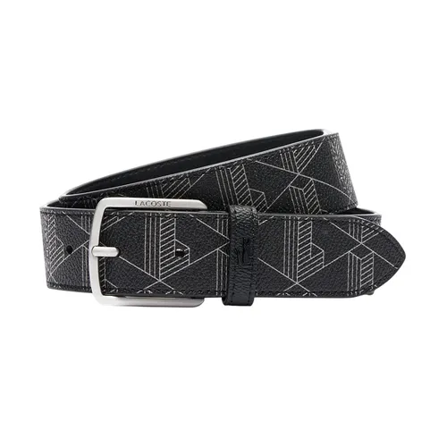 Thắt Lưng Nam Lacoste Monogram Belt RC4098 H45 T100/39 Màu Đen Size 100