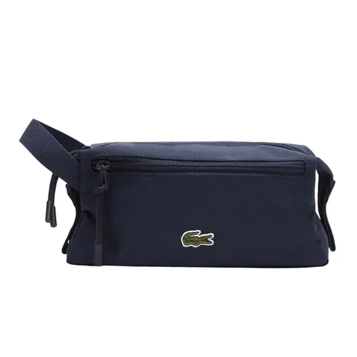 Túi Cầm Tay Unisex Lacoste Zippered Toiletry Bag NH4098NE 992 Màu Xanh Navy