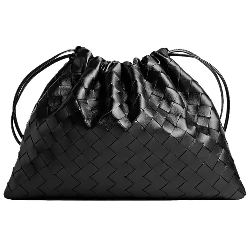 Túi Đeo Chéo Bottega Veneta Bottega Veneta Medium Dustbag Black Màu Đen