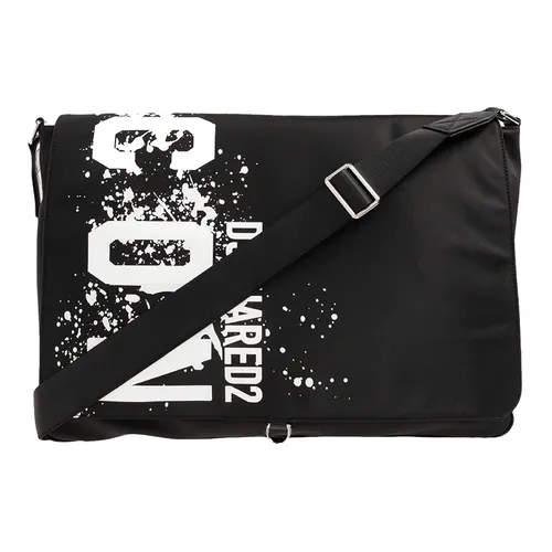 Túi Đeo Chéo Nam Dsquared2 Icon PTM0019 11707314 2124 Màu Đen Họa Tiết