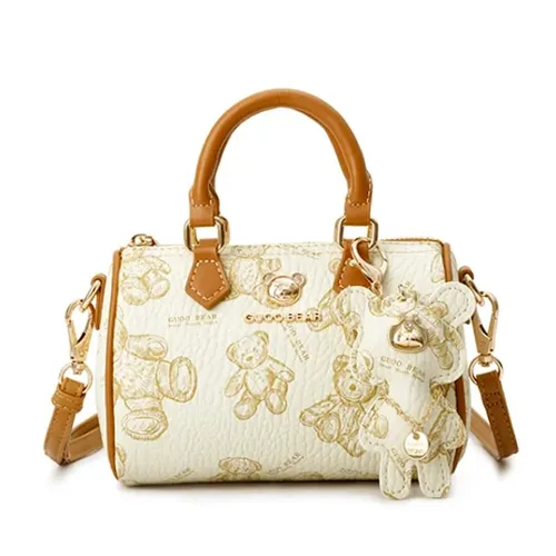 Túi Đeo Chéo Nữ Guoo Bear Bag GU8027-2910 Màu Be