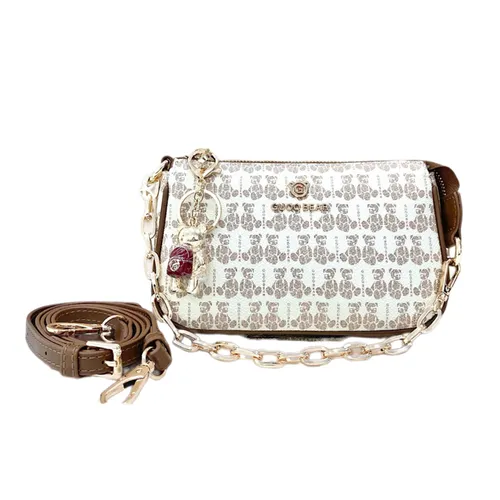 Túi Đeo Chéo Nữ Guoo Bear Crossbody Bag GU1149-19220 Màu Be