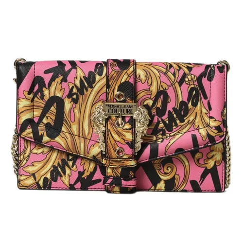 Túi Đeo Chéo Nữ Versace Jeans Couture Cross-Body Bag Màu Hồng