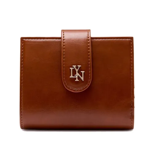Ví Nữ Lyn Bestie Wallet - Dark Brown LL25CWF008 Màu Nâu