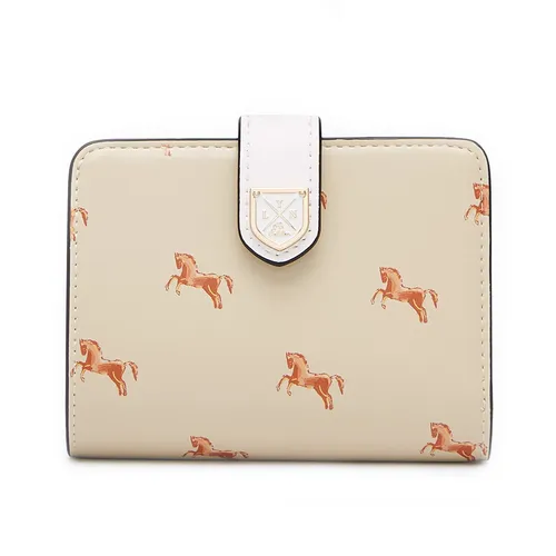 Ví Nữ Lyn Re-Edit Mustang Wallet - Printed Beige L26CWWA021 Màu Be Nhạt