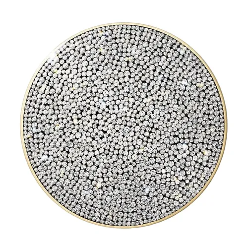 Vỏ Hộp Phấn Nước Guerlain Parure Gold Cushion Case Le Strassé Màu Trắng Vàng