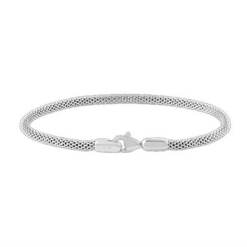 Vòng Đeo Tay Daniel Wellington Tide Mesh Bracelet Sterling 2.8&nbsp;Màu Bạc Size 185mm